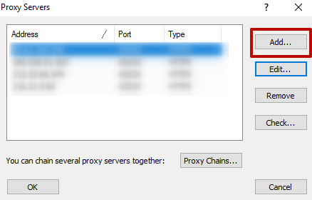 Click on «Add»