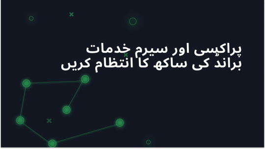 Proxies اور SERM خدمات: پروکسیز کس طرح شہرت کے انتظام میں مدد کرتی ہیں