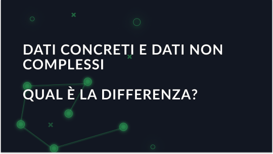 Cosa si deve sapere su Hard Data e Soft Data
