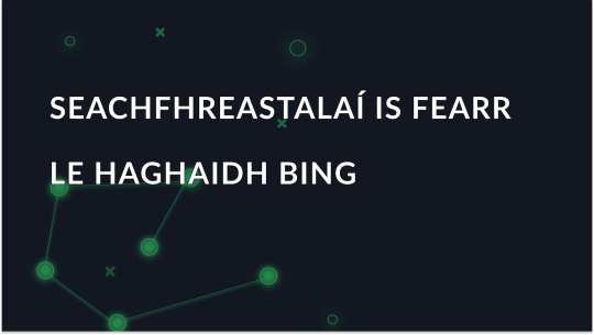 An seachfhreastalaí is fearr a roghnú le haghaidh bing - roghanna slán agus iontaofa