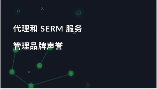 代理与 SERM 服务：代理如何帮助声誉管理