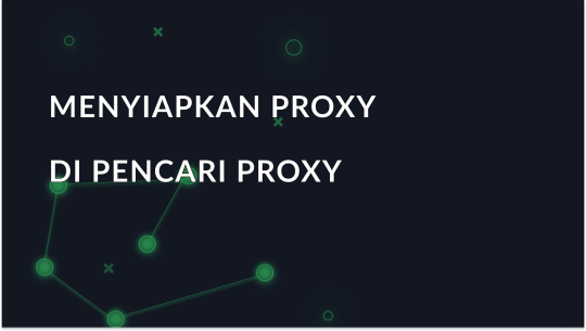 Menyiapkan proxy di Proxy Finder untuk Opera