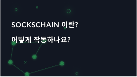 SocksChain - 이것이 무엇이며 어떻게 작동하나요?