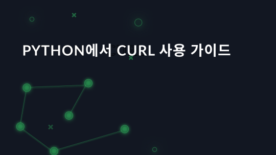 Python에서 cURL 사용 가이드