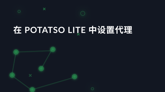 在 Potatso Lite 中设置代理