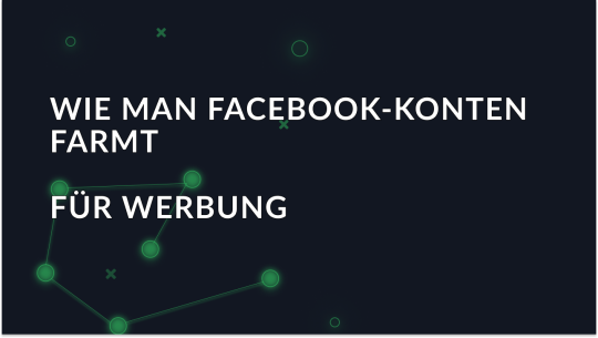 Wie man Facebook-Konten für Anzeigen bewirtschaftet