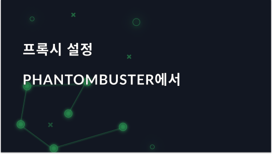 PhantomBuster 프록시 설정 가이드: 간편한 구성 단계