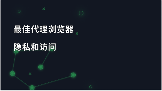 隐私和访问的最佳代理浏览器 2025