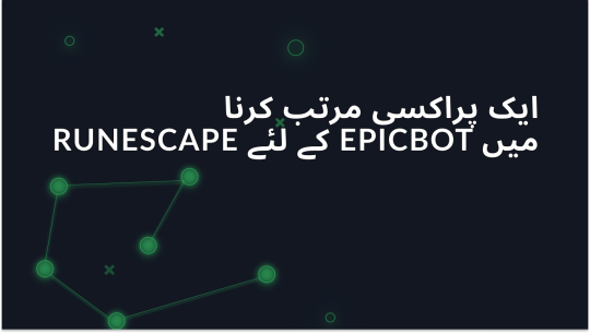 EpicBot OSRS میں پراکسی سیٹ اپ: مرحلہ وار رہنمائی