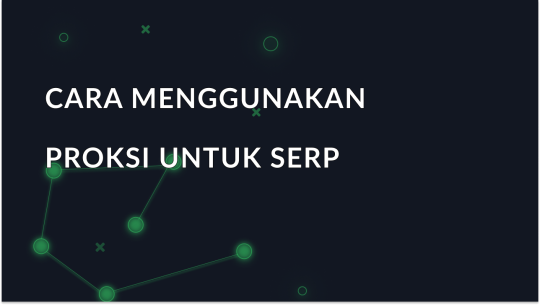 Proksi untuk Pemantauan SERP: Cara Menggunakan Proksi SERP