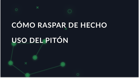 Cómo raspar listados de empleo de Indeed usando Python