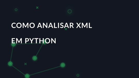 Como analisar XML em Python