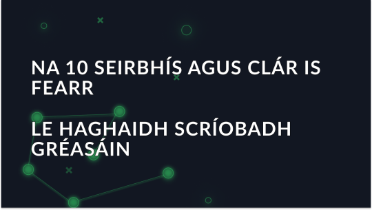 Na 10 seirbhís agus clár is fearr le haghaidh scríobadh gréasáin