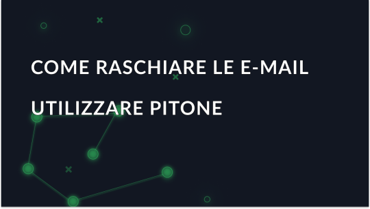 Scraping di e-mail con Python: Guida completa con esempi