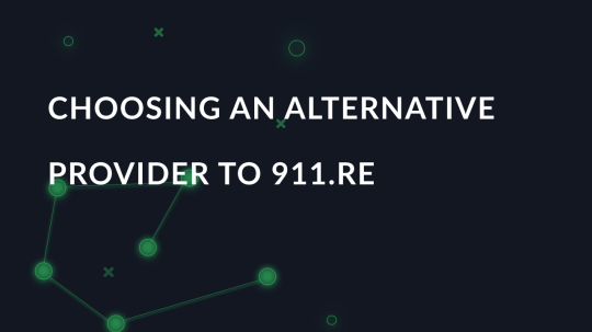 How to choose the best alternative provider to 911.re