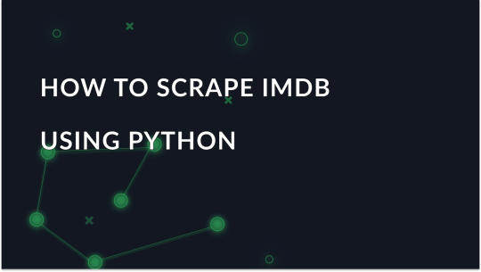 How to scrape IMDB data using Python