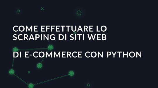 Come effettuare lo scraping di siti web di e-commerce con Python