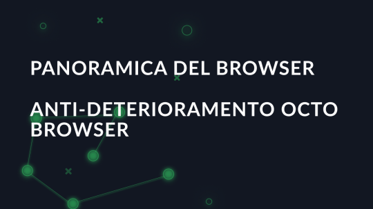 Panoramica del browser anti-deterioramento Octo Browser