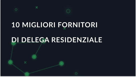 10 Migliori fornitori di proxy residenziali nel 2025