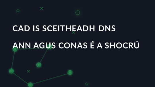 Cad is sceitheadh ​​DNS ann agus conas é a shocrú