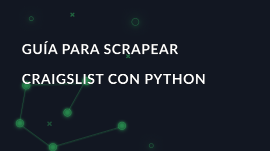 Guía para scrapear Craigslist con Python