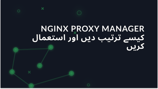 Nginx Proxy Manager کو مؤثر طریقے سے سیٹ اپ اور استعمال کرنے کا طریقہ