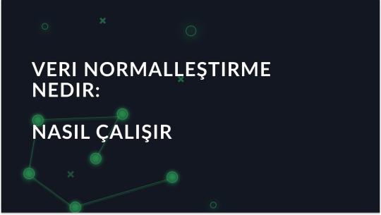 Veri Normalleştirme Nedir: Nasıl Çalışır