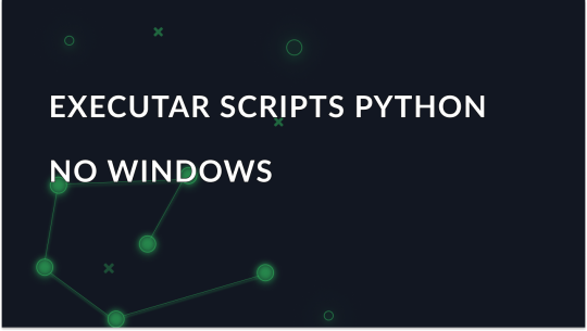 Executando Scripts Python no Windows: Guia para Iniciantes