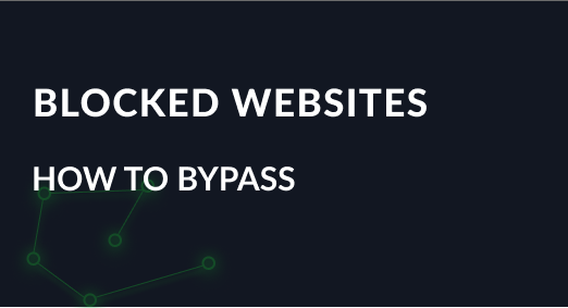 How to bypass the blocked websites through the proxy server