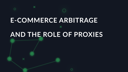 E-commerce Arbitrage and the Role of Proxies